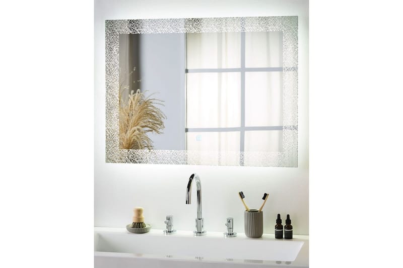 Badrumsspegel med LED Nexon - Hus & renovering - Kök & bad - Badrum - Badrumsmöbler & badrumsinredning - Badrumsspegel