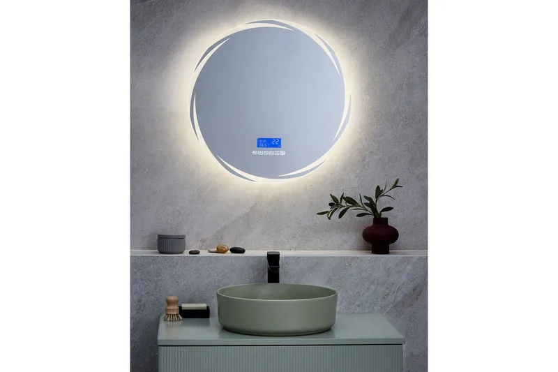 Badrumsspegel med LED Tanay - Hus & renovering - Kök & bad - Badrum - Badrumsmöbler & badrumsinredning - Badrumsspegel