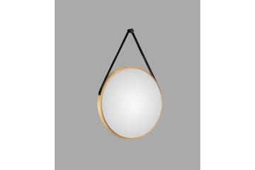 Nävesta Spegel 50 cm Rund - Guld - Hus & renovering - Kök & bad - Badrum - Badrumsmöbler & badrumsinredning - Badrumsspegel