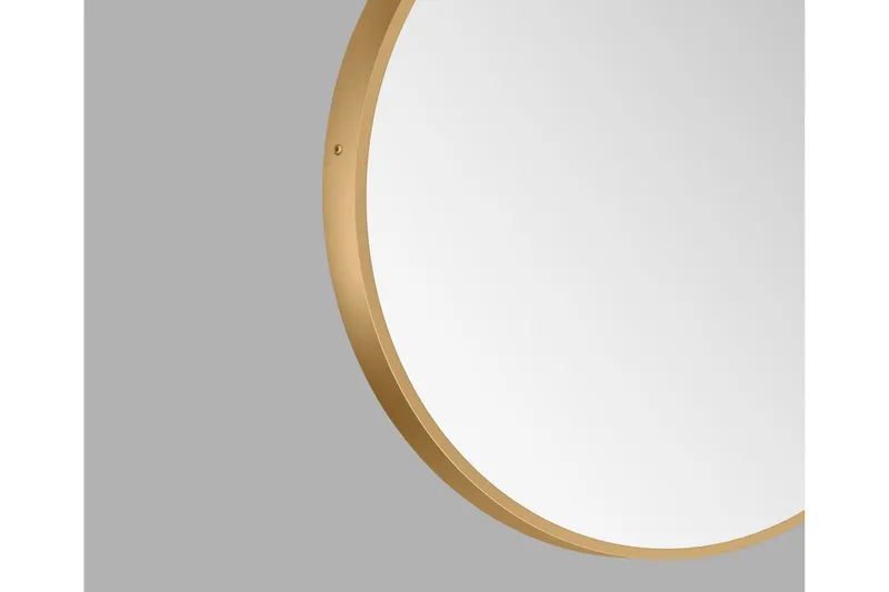 Nävesta Spegel 50 cm Rund - Guld - Hus & renovering - Kök & bad - Badrum - Badrumsmöbler & badrumsinredning - Badrumsspegel