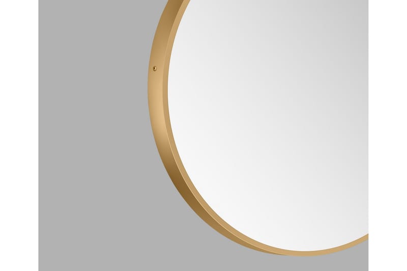 Nävesta Spegel 50 cm Rund - Guld - Hus & renovering - Kök & bad - Badrum - Badrumsmöbler & badrumsinredning - Badrumsspegel
