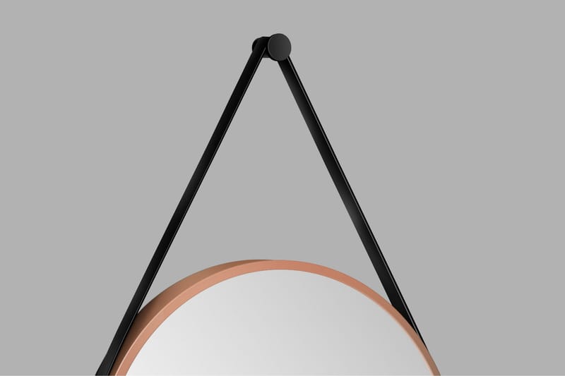 Nävesta Spegel 50 cm Rund - Koppar - Hus & renovering - Kök & bad - Badrum - Badrumsmöbler & badrumsinredning - Badrumsspegel