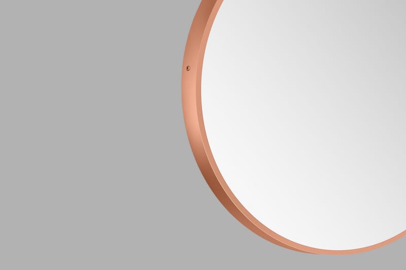 Nävesta Spegel 50 cm Rund - Koppar - Hus & renovering - Kök & bad - Badrum - Badrumsmöbler & badrumsinredning - Badrumsspegel