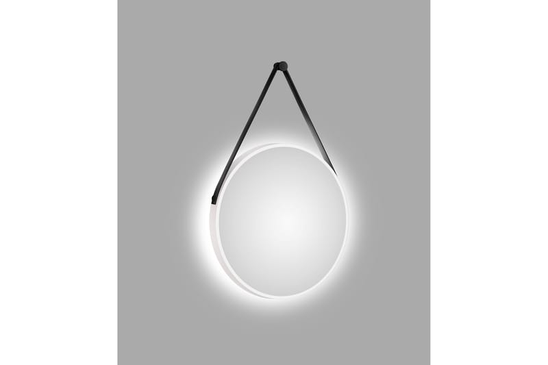 Nävesta Spegel 50 cm Rund - Vit - Badrumsspegel - Badrumsspegel med belysning