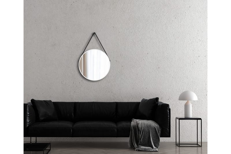 Nävesta Spegel 50 cm Rund - Vit - Hus & renovering - Kök & bad - Badrum - Badrumsmöbler & badrumsinredning - Badrumsspegel