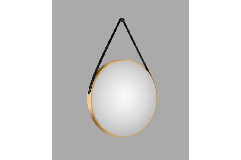 Nävesta Spegel 80 cm Rund - Guld - Hus & renovering - Kök & bad - Badrum - Badrumsmöbler & badrumsinredning - Badrumsspegel