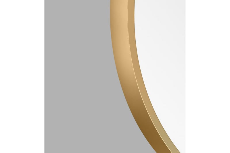 Nävesta Spegel 80 cm Rund - Guld - Badrumsspegel
