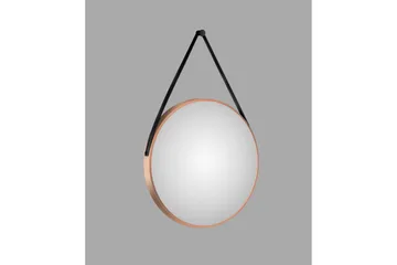 Nävesta Spegel 80 cm Rund - Koppar - Hus & renovering - Kök & bad - Badrum - Badrumsmöbler & badrumsinredning - Badrumsspegel