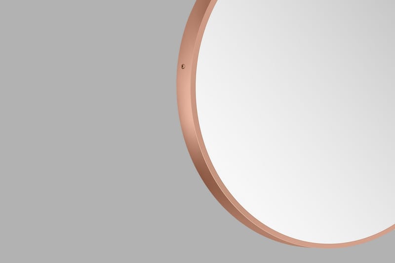 Nävesta Spegel 80 cm Rund - Koppar - Hus & renovering - Kök & bad - Badrum - Badrumsmöbler & badrumsinredning - Badrumsspegel