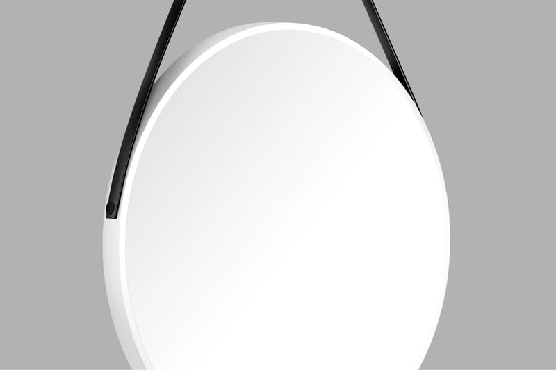 Nävesta Spegel 80 cm Rund - Vit - Hus & renovering - Kök & bad - Badrum - Badrumsmöbler & badrumsinredning - Badrumsspegel