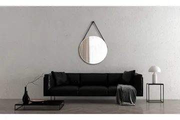 Nävesta Spegel 80 cm Rund - Vit - Hus & renovering - Kök & bad - Badrum - Badrumsmöbler & badrumsinredning - Badrumsspegel