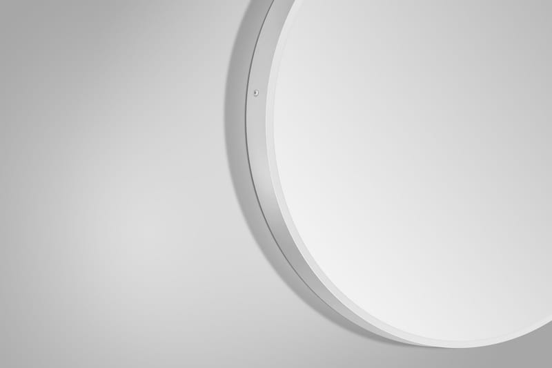 Nävesta Spegel 80 cm Rund - Vit - Hus & renovering - Kök & bad - Badrum - Badrumsmöbler & badrumsinredning - Badrumsspegel
