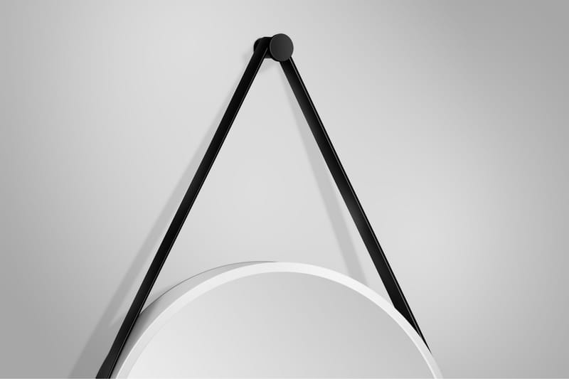 Nävesta Spegel 80 cm Rund - Vit - Hus & renovering - Kök & bad - Badrum - Badrumsmöbler & badrumsinredning - Badrumsspegel