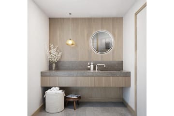 Norrbyn Väggspegel 60 cm - Hus & renovering - Kök & bad - Badrum - Badrumsmöbler & badrumsinredning - Badrumsspegel