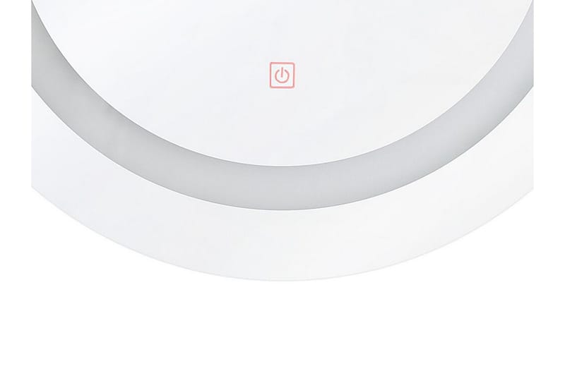 Rystal Spegel LED Rund 58x58 cm - Silver - Hus & renovering - Kök & bad - Badrum - Badrumsmöbler & badrumsinredning - Badrumsspegel