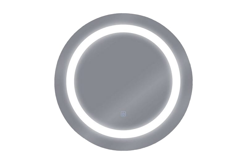 Rystal Spegel LED Rund 58x58 cm - Silver - Hus & renovering - Kök & bad - Badrum - Badrumsmöbler & badrumsinredning - Badrumsspegel