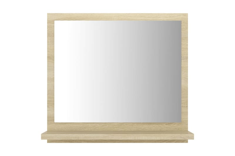 Badrumsspegel sonoma-ek 40x10,5x37 cm spånskiva - Brun - Hus & renovering - Kök & bad - Badrum - Badrumsmöbler & badrumsinredning - Badrumsspegel