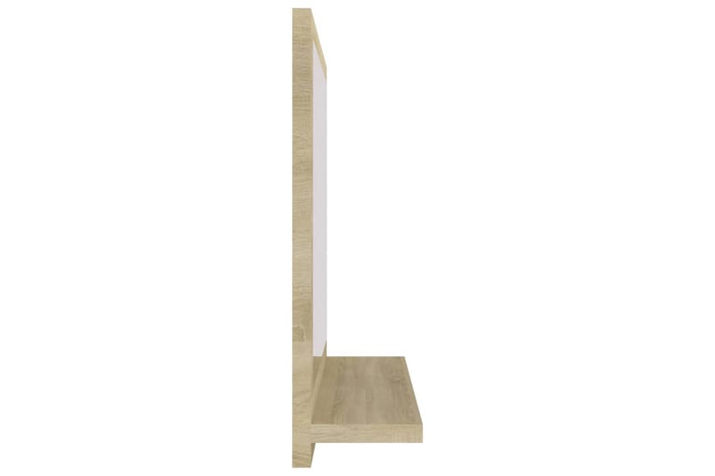 Badrumsspegel sonoma-ek 40x10,5x37 cm spånskiva - Brun - Hus & renovering - Kök & bad - Badrum - Badrumsmöbler & badrumsinredning - Badrumsspegel