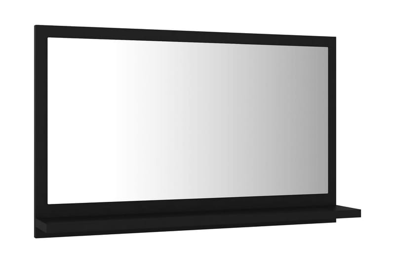 Badrumsspegel svart 60x10,5x37 cm spånskiva - Svart - Hus & renovering - Kök & bad - Badrum - Badrumsmöbler & badrumsinredning - Badrumsspegel