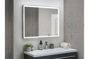 Tooms Spegel LED 60x80 cm - Silver - Hus & renovering - Kök & bad - Badrum - Badrumsmöbler & badrumsinredning - Badrumsspegel