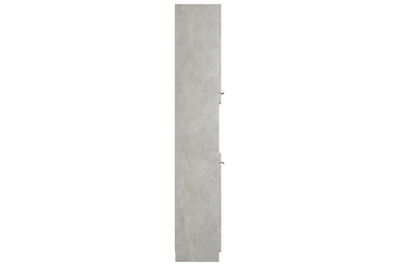 beBasic Badrumsskåp betonggrå 32x34x188,5 cm konstruerat trä - Grey - Hus & renovering - Kök & bad - Badrum - Badrumsmöbler & badrumsinredning - Badrumsskåp