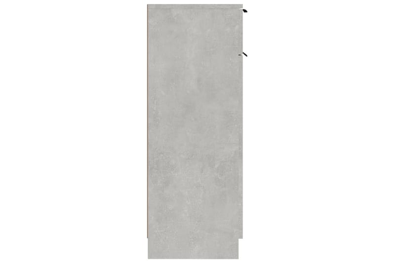 beBasic Badrumsskåp betonggrå 32x34x90 cm konstruerat trä - Grey - Badrumsskåp