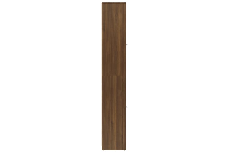 beBasic Badrumsskåp brun ek 30x30x183,5 cm konstruerat trä - Brown - Hus & renovering - Kök & bad - Badrum - Badrumsmöbler & badrumsinredning - Badrumsskåp