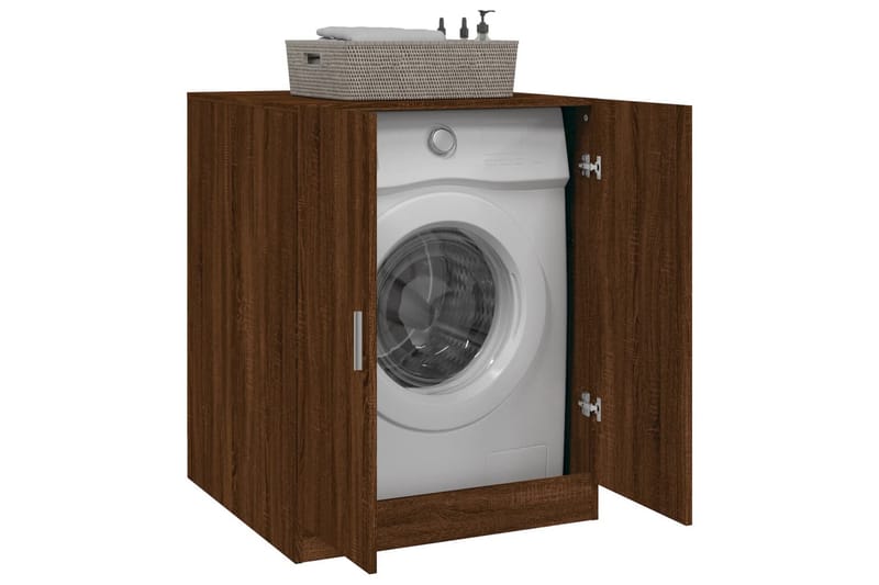 beBasic Badrumsskåp brun ek 71x71,5x91,5 cm - Hus & renovering - Kök & bad - Badrum - Badrumsmöbler & badrumsinredning - Badrumsskåp