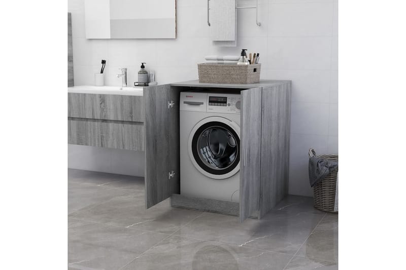 beBasic Badrumsskåp grå sonoma-ek 71x71,5x91,5 cm - Hus & renovering - Kök & bad - Badrum - Badrumsmöbler & badrumsinredning - Badrumsskåp
