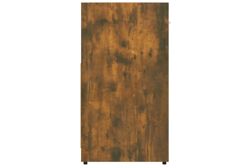 beBasic Badrumsskåp rökfärgad ek 60x33x60 cm konstruerat trä - Brown - Hus & renovering - Kök & bad - Badrum - Badrumsmöbler & badrumsinredning - Badrumsskåp