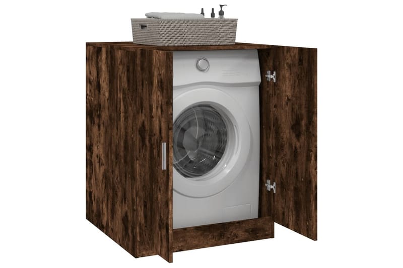 beBasic Badrumsskåp rökfärgad ek 71x71,5x91,5 cm - Hus & renovering - Kök & bad - Badrum - Badrumsmöbler & badrumsinredning - Badrumsskåp