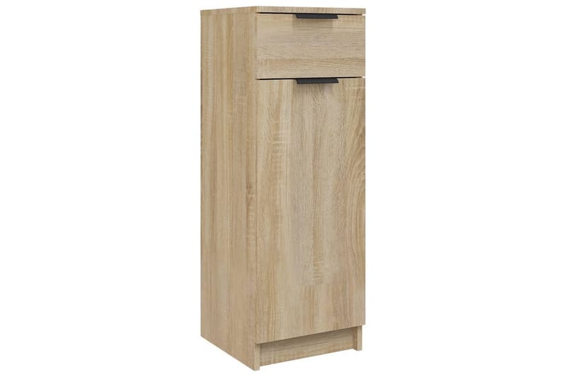 beBasic Badrumsskåp sonoma-ek 32x34x90 cm konstruerat trä - Brown - Hus & renovering - Kök & bad - Badrum - Badrumsmöbler & badrumsinredning - Badrumsskåp