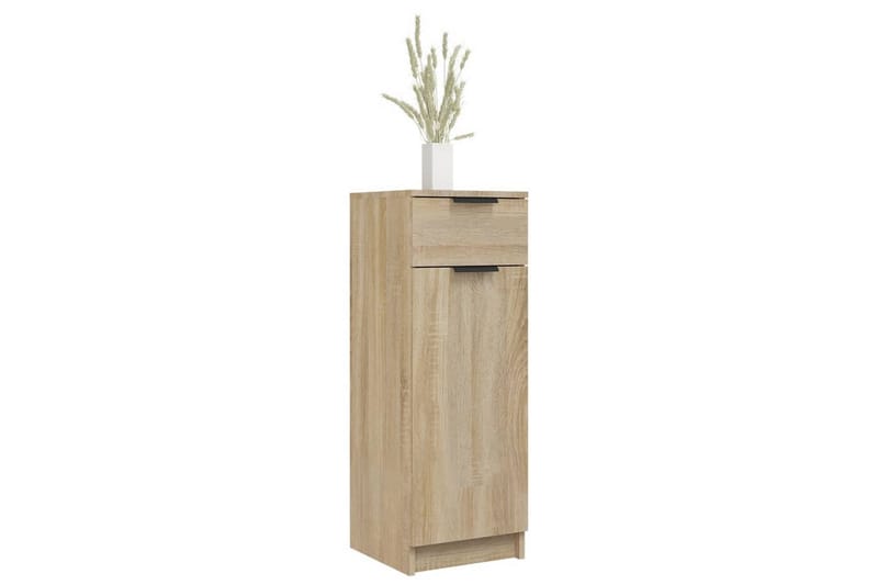beBasic Badrumsskåp sonoma-ek 32x34x90 cm konstruerat trä - Brown - Hus & renovering - Kök & bad - Badrum - Badrumsmöbler & badrumsinredning - Badrumsskåp