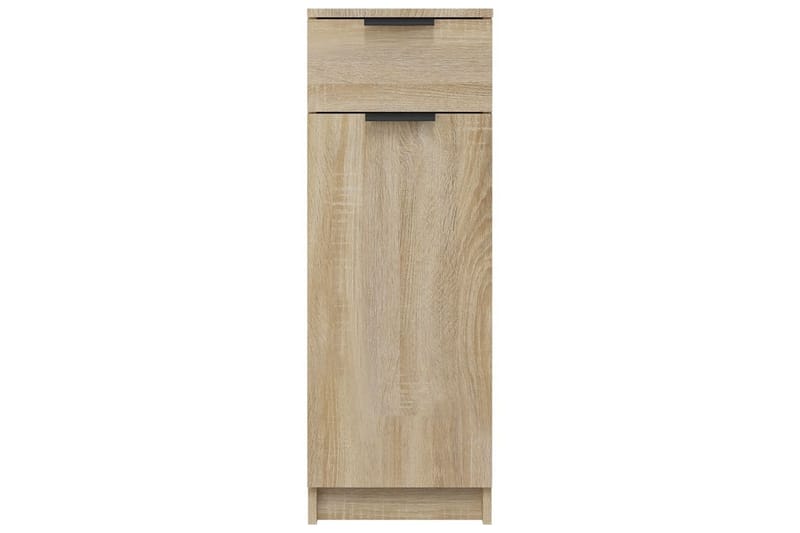 beBasic Badrumsskåp sonoma-ek 32x34x90 cm konstruerat trä - Brown - Hus & renovering - Kök & bad - Badrum - Badrumsmöbler & badrumsinredning - Badrumsskåp