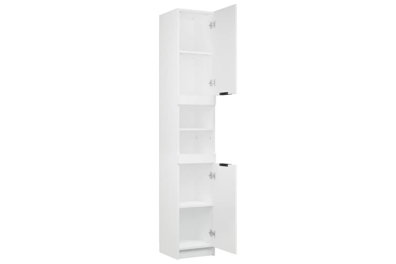 beBasic Badrumsskåp vit 32x34x188,5 cm konstruerat trä - White - Hus & renovering - Kök & bad - Badrum - Badrumsmöbler & badrumsinredning - Badrumsskåp