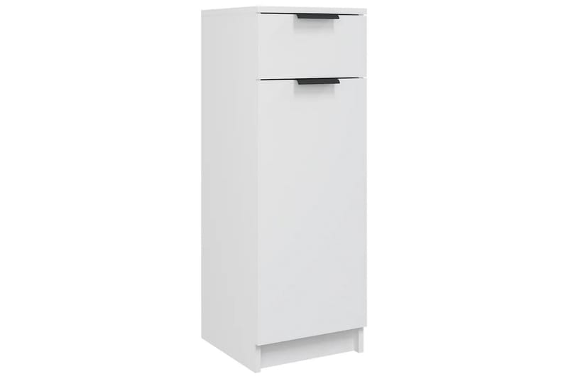 beBasic Badrumsskåp vit 32x34x90 cm konstruerat trä - White - Hus & renovering - Kök & bad - Badrum - Badrumsmöbler & badrumsinredning - Badrumsskåp