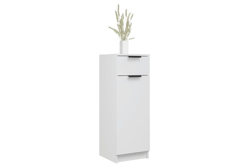 beBasic Badrumsskåp vit 32x34x90 cm konstruerat trä - White - Hus & renovering - Kök & bad - Badrum - Badrumsmöbler & badrumsinredning - Badrumsskåp