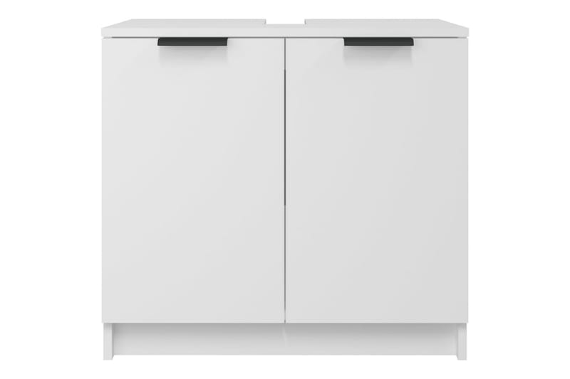 beBasic Badrumsskåp vit 64,5x33,5x59 cm konstruerat trä - White - Hus & renovering - Kök & bad - Badrum - Badrumsmöbler & badrumsinredning - Badrumsskåp