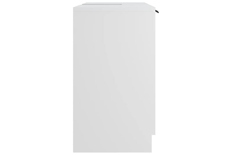 beBasic Badrumsskåp vit 64,5x33,5x59 cm konstruerat trä - White - Hus & renovering - Kök & bad - Badrum - Badrumsmöbler & badrumsinredning - Badrumsskåp