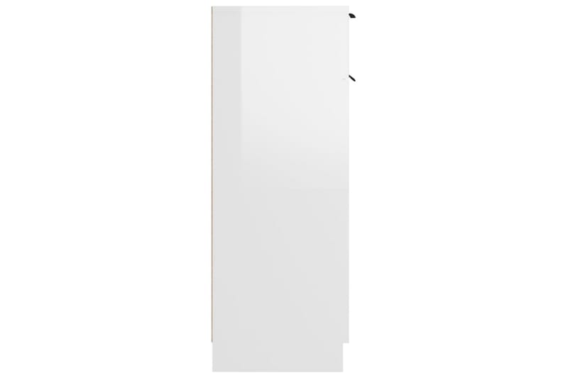 beBasic Badrumsskåp vit högglans 32x34x90 cm konstruerat trä - White - Hus & renovering - Kök & bad - Badrum - Badrumsmöbler & badrumsinredning - Badrumsskåp