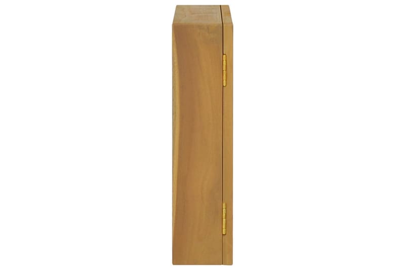 beBasic Spegelskåp 60x10x40 cm massiv teak - Brown - Hus & renovering - Kök & bad - Badrum - Badrumsmöbler & badrumsinredning - Spegelskåp badrum