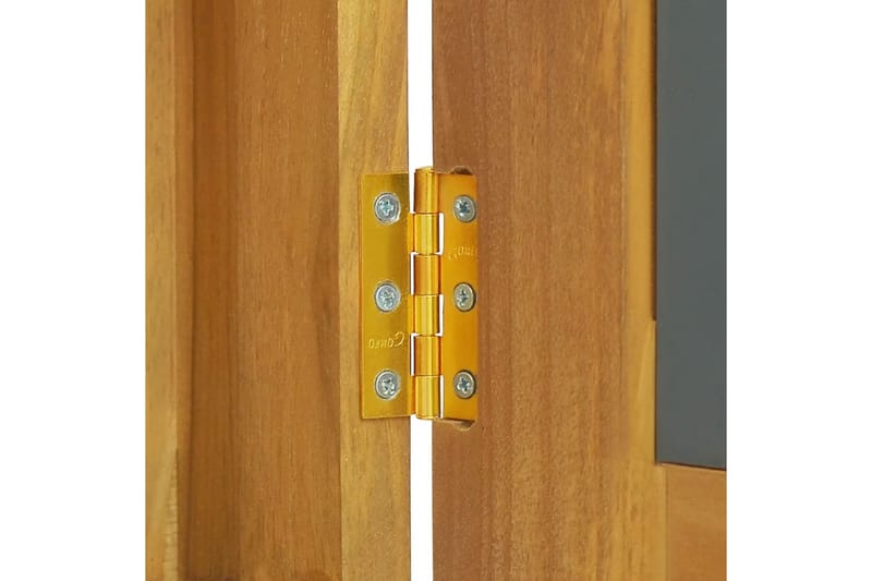 beBasic Spegelskåp 60x10x40 cm massiv teak - Brown - Hus & renovering - Kök & bad - Badrum - Badrumsmöbler & badrumsinredning - Spegelskåp badrum