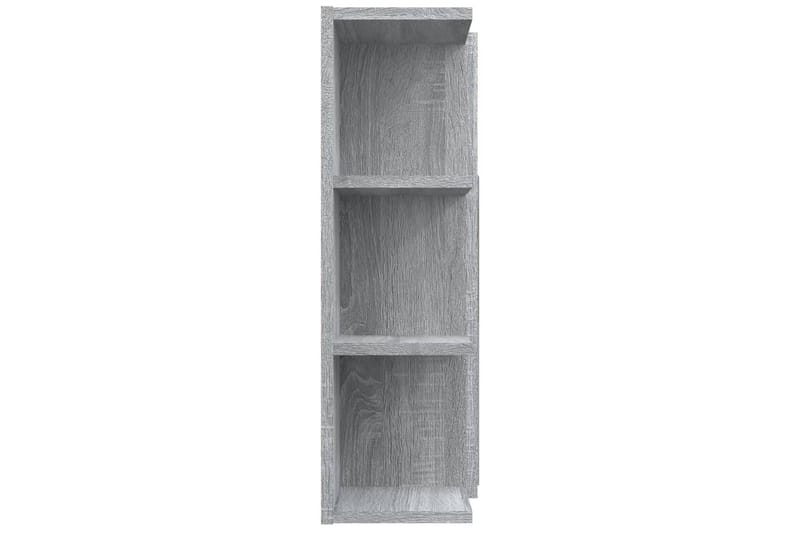 beBasic Spegelskåp för badrum Grå Sonoma 80x20,5x64 cm konstruerat trä - Grey - Hus & renovering - Kök & bad - Badrum - Badrumsmöbler & badrumsinredning - Spegelskåp badrum