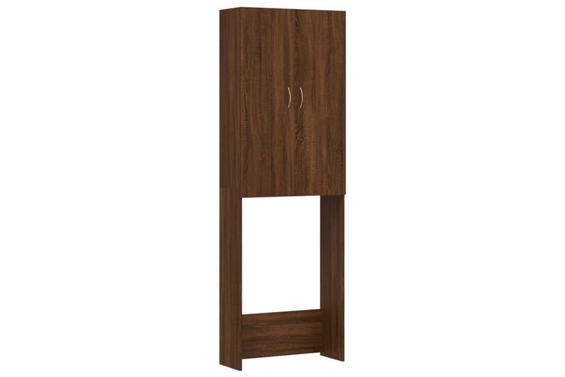 beBasic Tvättmaskinsskåp brun ek 64x25,5x190 cm - Hus & renovering - Kök & bad - Badrum - Badrumsmöbler & badrumsinredning - Badrumsskåp