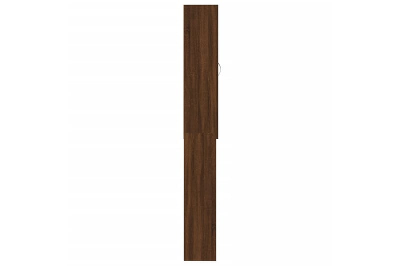 beBasic Tvättmaskinsskåp brun ek 64x25,5x190 cm - Hus & renovering - Kök & bad - Badrum - Badrumsmöbler & badrumsinredning - Badrumsskåp