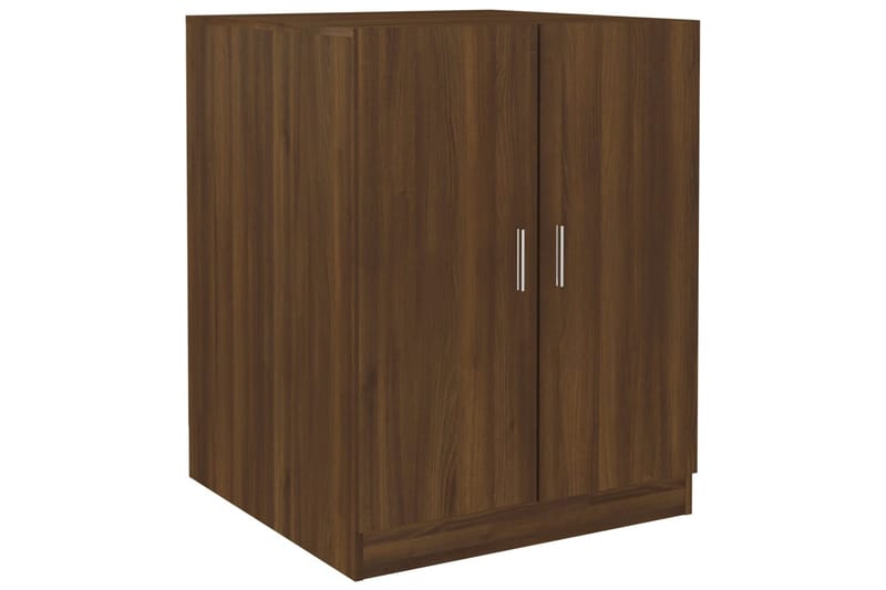 beBasic Tvättmaskinsskåp brun ek konstruerat trä - Hus & renovering - Kök & bad - Badrum - Badrumsmöbler & badrumsinredning - Badrumsskåp