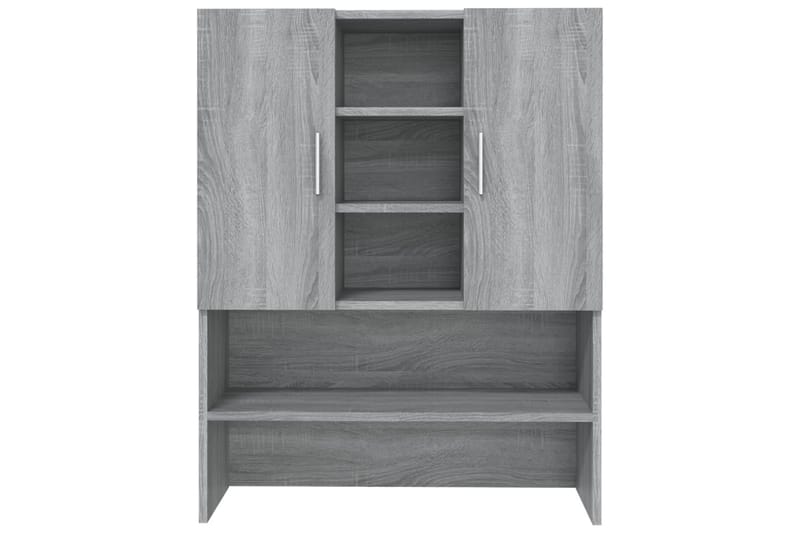 beBasic Tvättmaskinsskåp grå sonoma 70,5x25,5x90 cm - Hus & renovering - Kök & bad - Badrum - Badrumsmöbler & badrumsinredning - Badrumsskåp