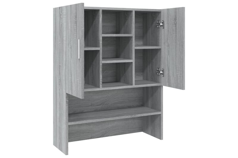 beBasic Tvättmaskinsskåp grå sonoma 70,5x25,5x90 cm - Hus & renovering - Kök & bad - Badrum - Badrumsmöbler & badrumsinredning - Badrumsskåp