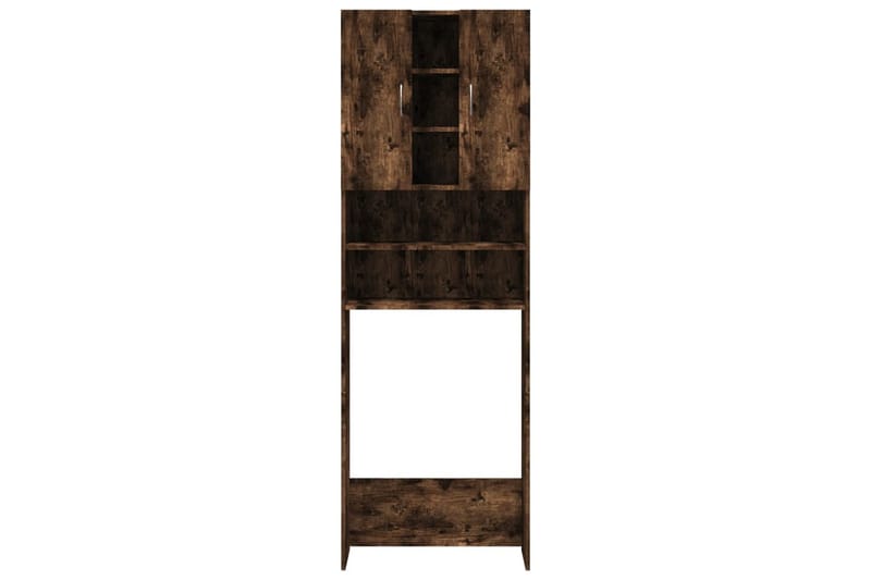 beBasic Tvättmaskinsskåp rökfärgad ek 64x25,5x190 cm - Hus & renovering - Kök & bad - Badrum - Badrumsmöbler & badrumsinredning - Badrumsskåp
