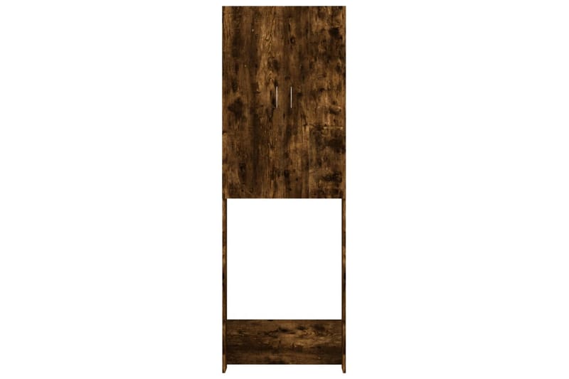 beBasic Tvättmaskinsskåp rökfärgad ek 64x25,5x190 cm - Hus & renovering - Kök & bad - Badrum - Badrumsmöbler & badrumsinredning - Badrumsskåp